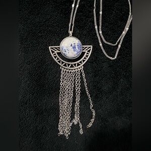 American Eagle | Sodalite Stone Pendant Necklace